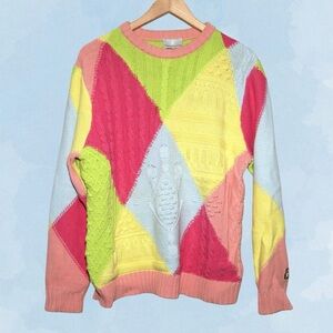 Patchwork Women's Sweater